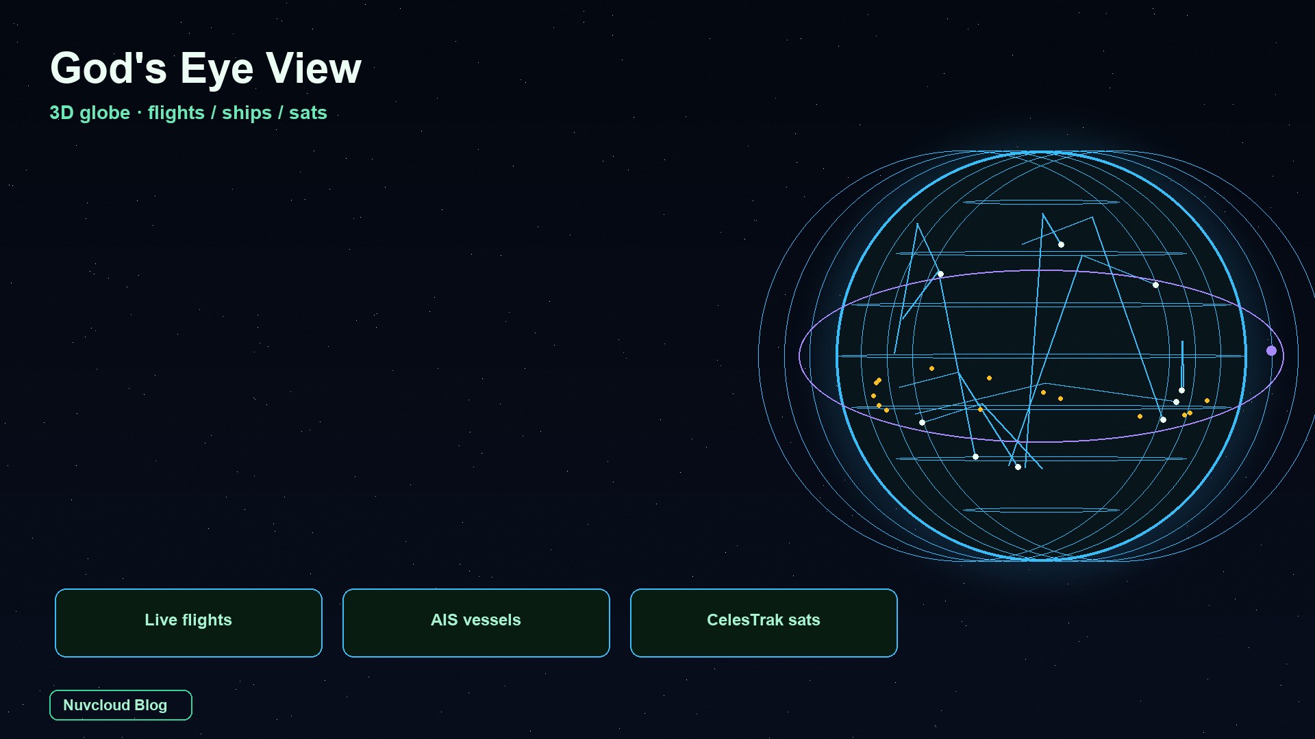 What is God's Eye View? Hands-on with the viral 3D globe for live flights, ships, and satellites